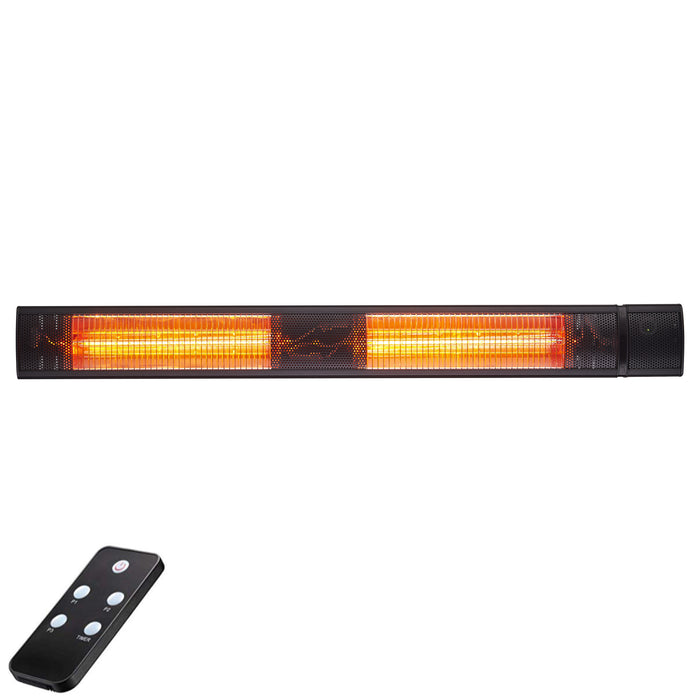 RADtec 3000W 38" Golden Tube Electric Patio Heater