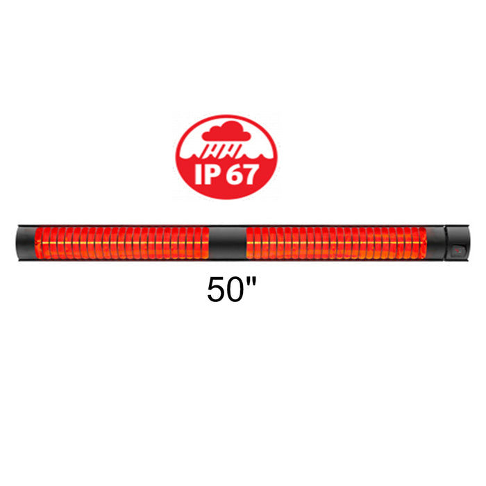 RADtec 4000W 50" Weatherproof Electric Patio Heater - T4000/12R