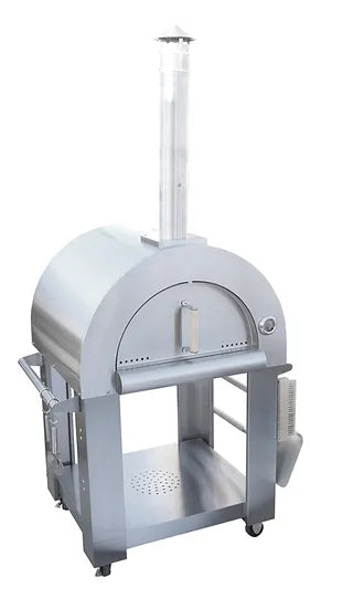 Built-In Kokomo 32” Wood Fired Stainless Steel Pizza Oven