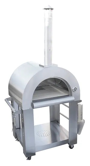 Built-In Kokomo 32” Wood Fired Stainless Steel Pizza Oven