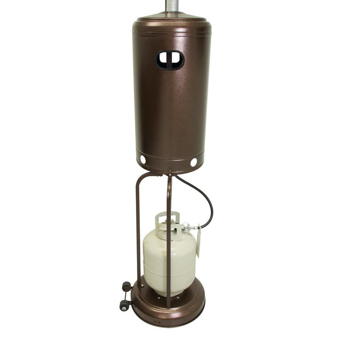 RADtec 96" Real Flame Natural Gas Patio Heater - Antique Bronze Finish (40,000 BTU)