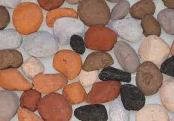 Empire DRFPA Decorative Pebble Assortment, approx. 1/2 sq. ft.