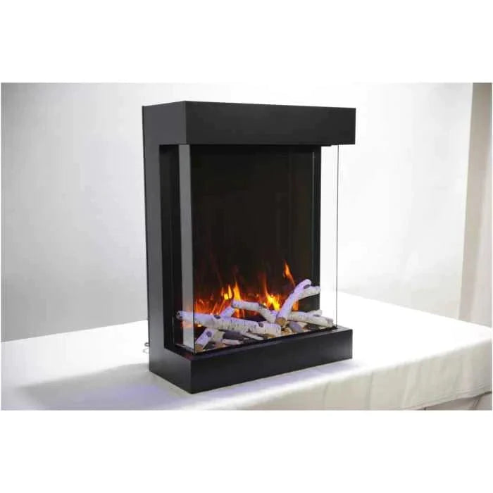 Amantii Cube Smart 20" Freestanding Electric Fireplace CUBE-2025WM