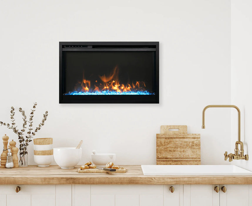 Amantii Traditional Xtra Slim 30" Electric Fireplace TRD-30-XS