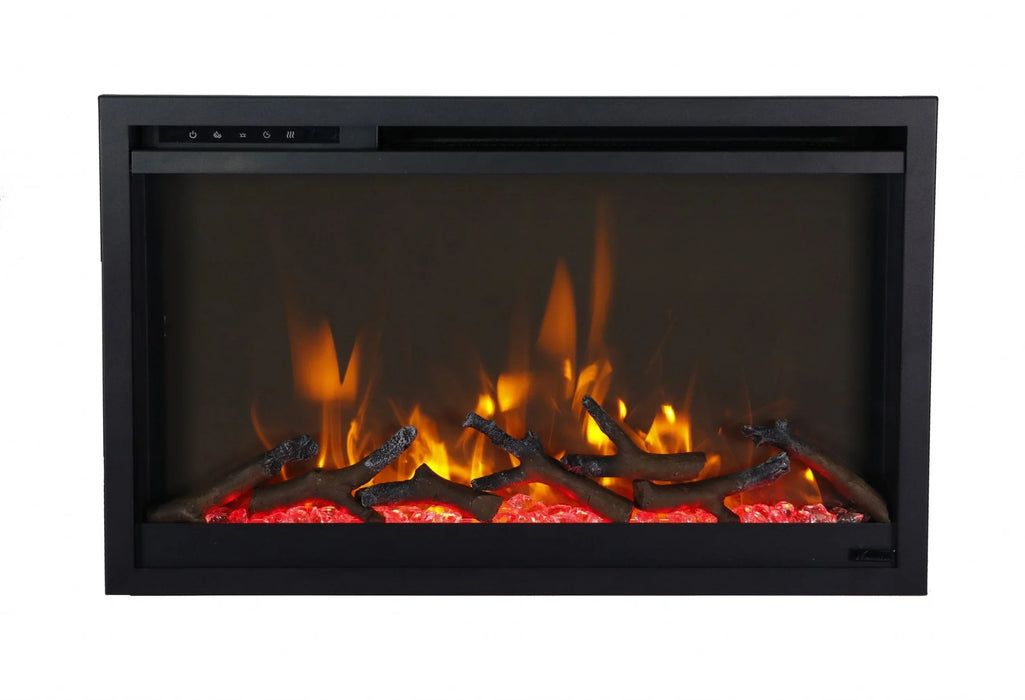 Amantii Traditional Xtra Slim 33" Electric Fireplace TRD-33-XS