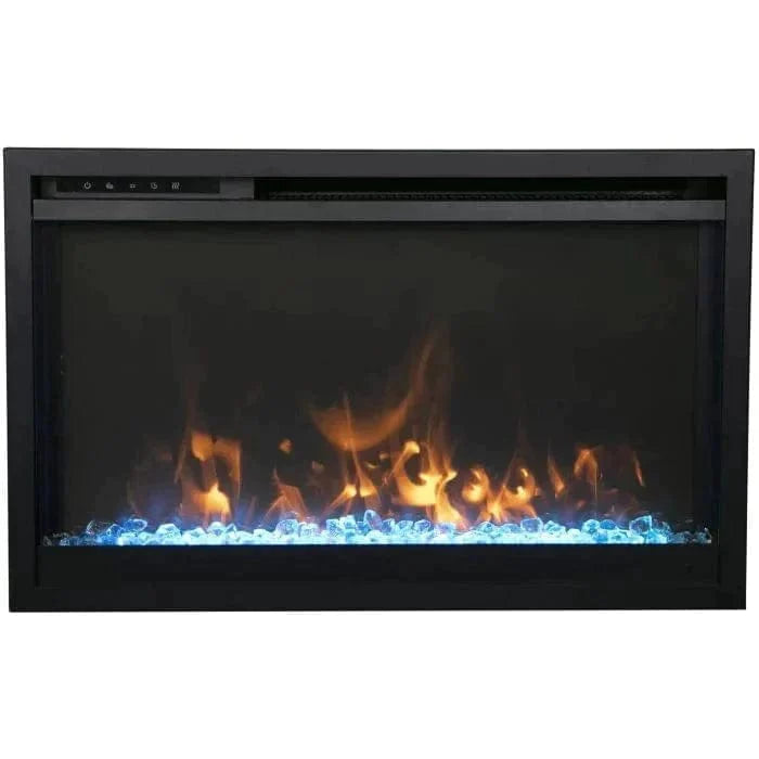 Amantii Traditional Xtra Slim 33" Electric Fireplace TRD-33-XS