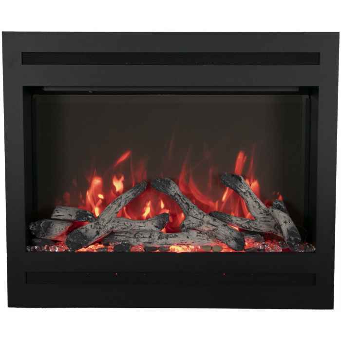 Amantii Zero Clearance 31" Electric Fireplace ZECL-31-3228-STL