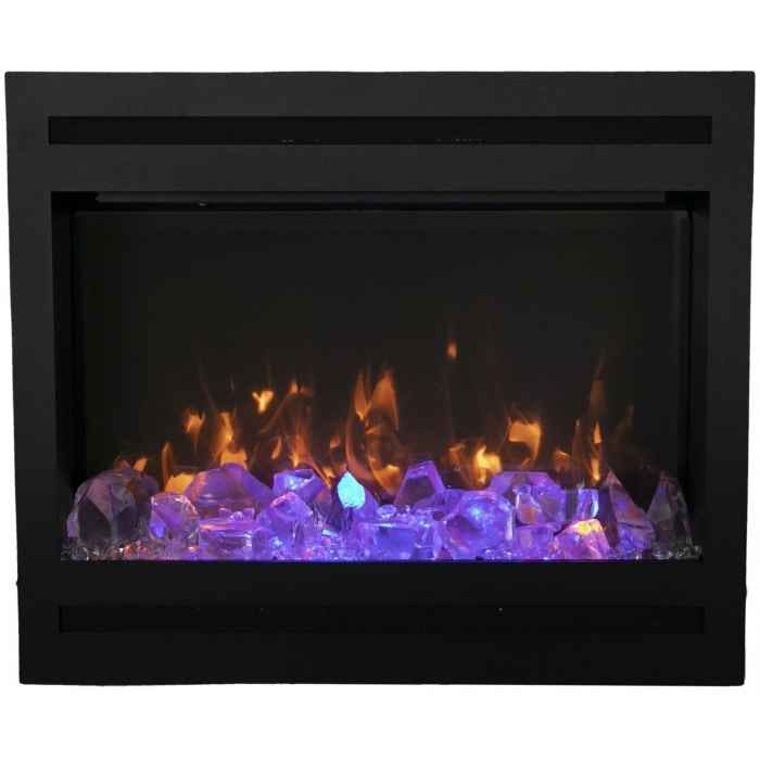 Amantii Zero Clearance 31" Electric Fireplace ZECL-31-3228-STL