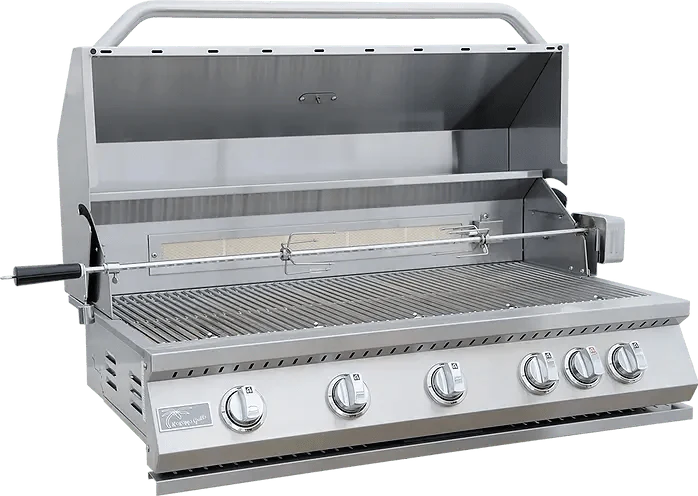 Kokomo Grills Stainless Steel BBQ Grill Rotisserie Kits