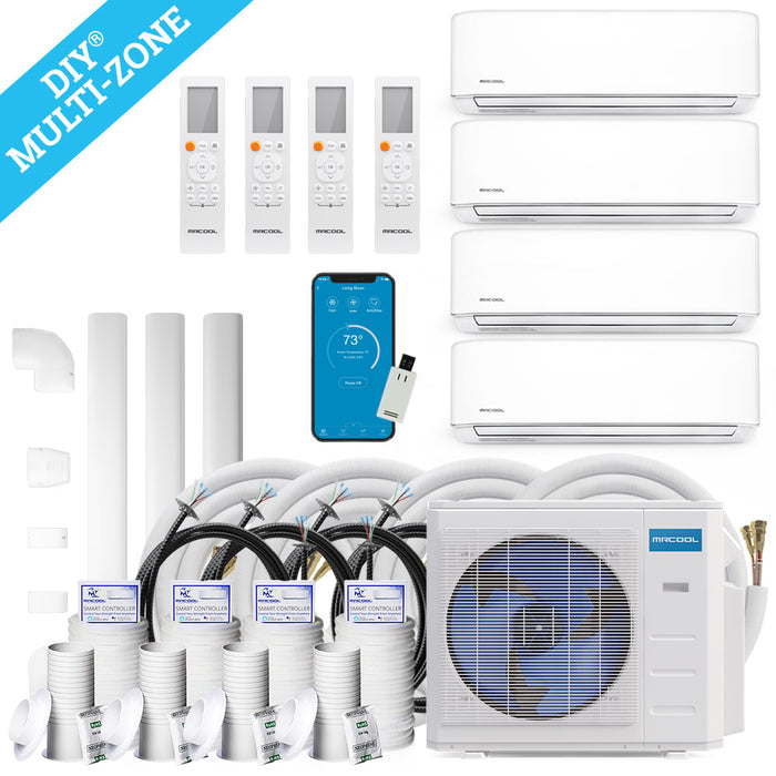 MRCOOL DIY 4th Gen Multi-Zone 4-Zone Condenser