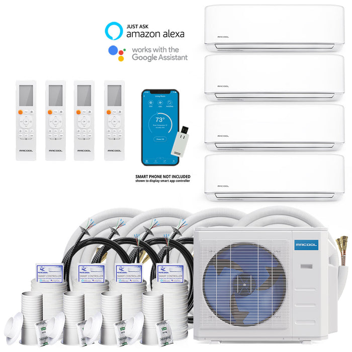 MRCOOL DIY 4th Gen Multi-Zone 4-Zone Condenser