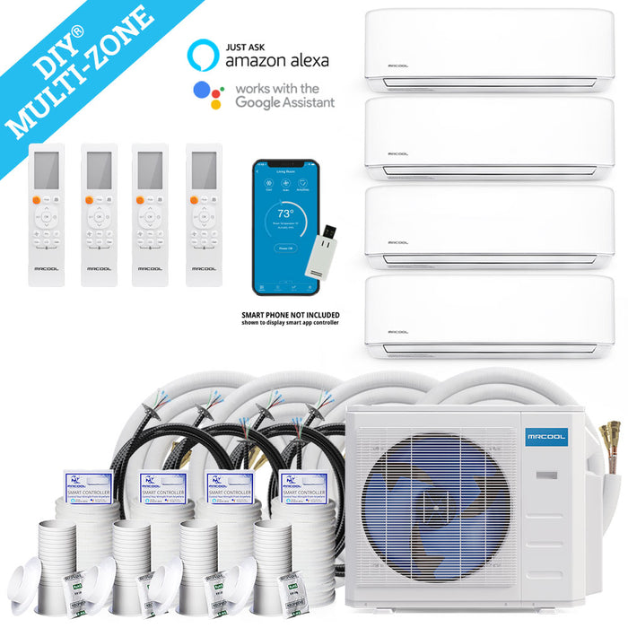 MRCOOL DIY 4th Gen Multi-Zone 4-Zone Condenser