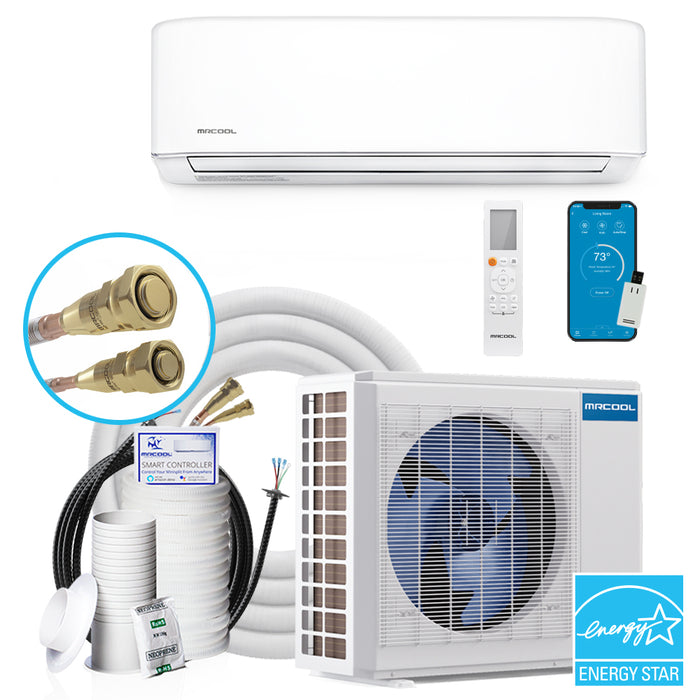 MRCOOL DIY 4th Gen 36k BTU Ductless Mini-Split Heat Pump Complete System - 208-230V/60Hz