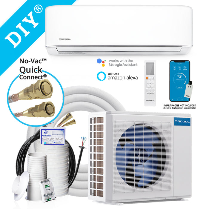 MRCOOL E Star DIY 4th Gen 12k BTU Ductless Mini-Split Air Handler 115V/60Hz