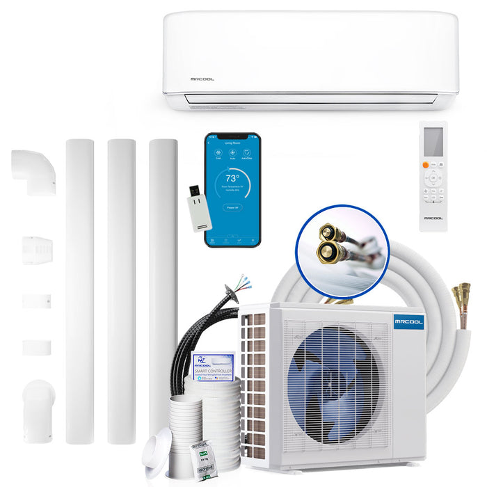 MRCOOL DIY 4th Gen 36k BTU Ductless Mini-Split Heat Pump Complete System - 208-230V/60Hz