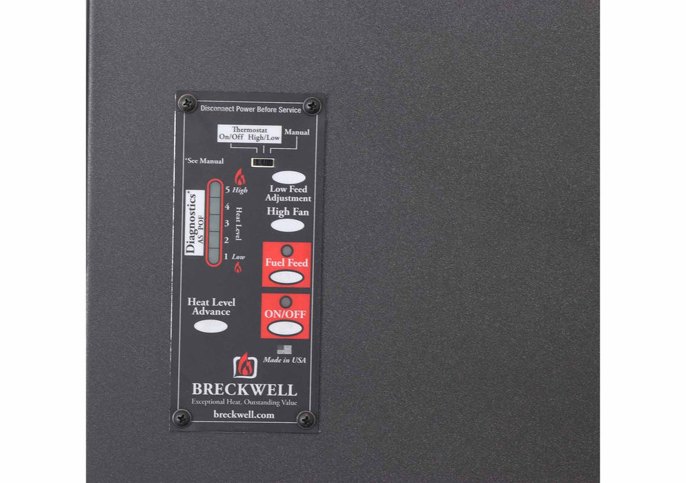 Breckwell Big E Pellet Stove - SP1000